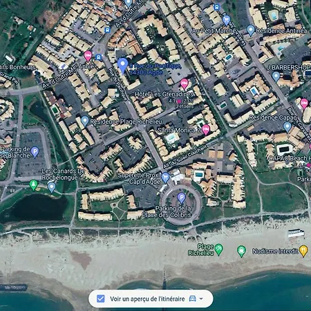 T2 Le Corail Du Cap Proche Wifi * Agde