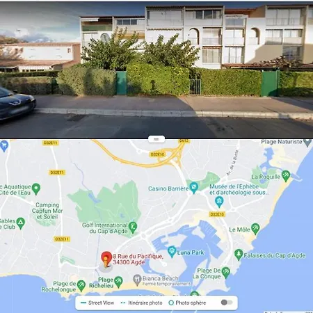 Apartment T2 Le Corail Du Cap Proche Wifi *